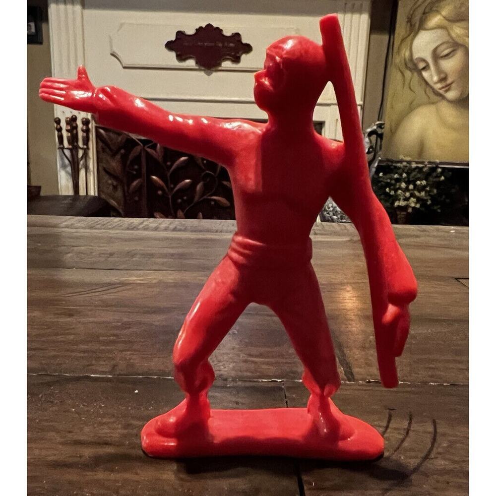 Greenbrier International 4" Plastic Ninja Red Samurai